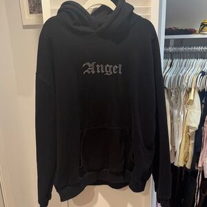 Black 'Angel' Hoodie